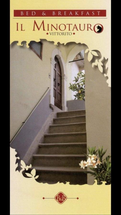 Il Minotauro B&B A 5 Minuti Da Popoli Vittorito Bagian luar foto